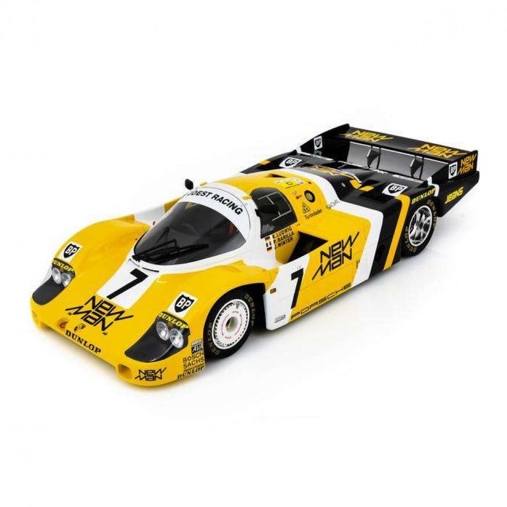 Spark Porsche 956 - 1st 1985 Le Mans 24 Hours - #7 1:12 Model Car