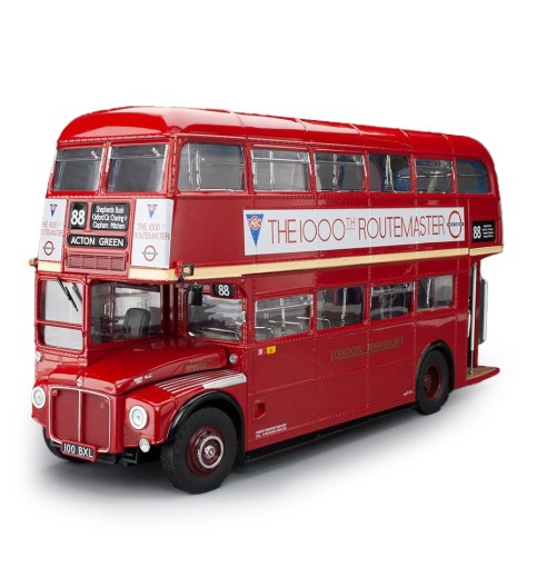 Sun Star Routemaster Bus - RM1000 - 100 BXL - Red 1:24 Sun Star Routemaster Bus - RM1000 - 100 BXL - Red 1:24