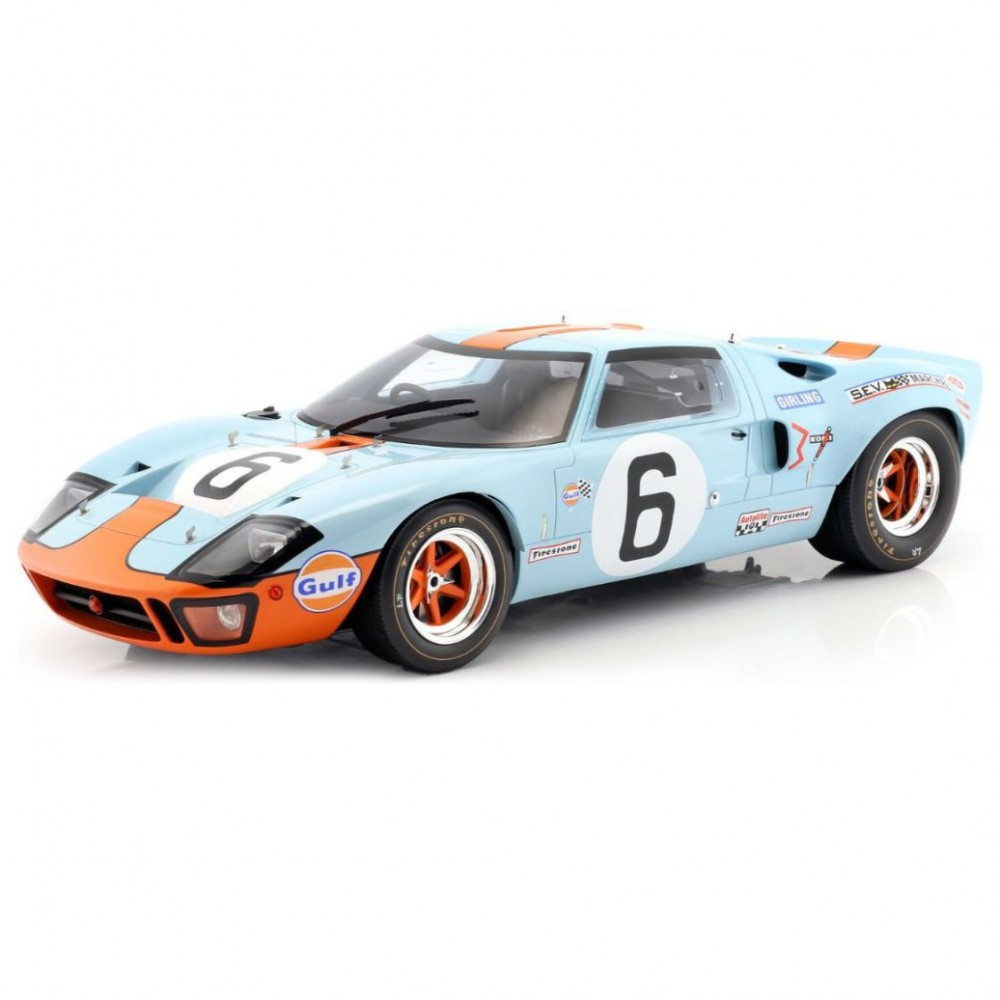Werk83 Ford GT40 - 1st 1969 Le Mans 24 Hours - #6 1:12 Model Car