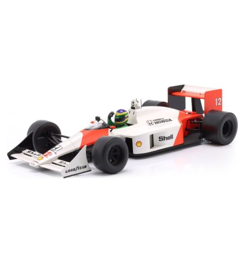 Werk83 McLaren MP4/4 - 2019 Demonstration Run - #12 Bruno Senna 1:18 Model Car