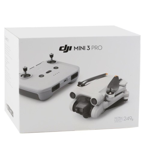 DJI Mini 3 Pro Drone w/Camera, RC-N1 Transmitter, Battery & Charger