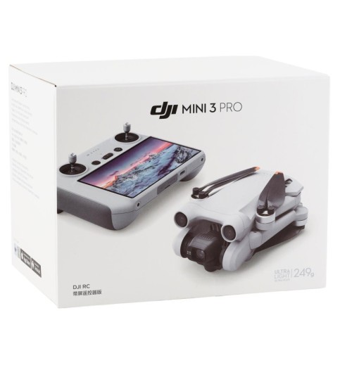 DJI Mini 3 Pro Drone w/Camera, Smart Transmitter, Battery & Charger DJI Mini 3 Pro Drone w/Camera, Smart Transmitter, Battery & Charger
