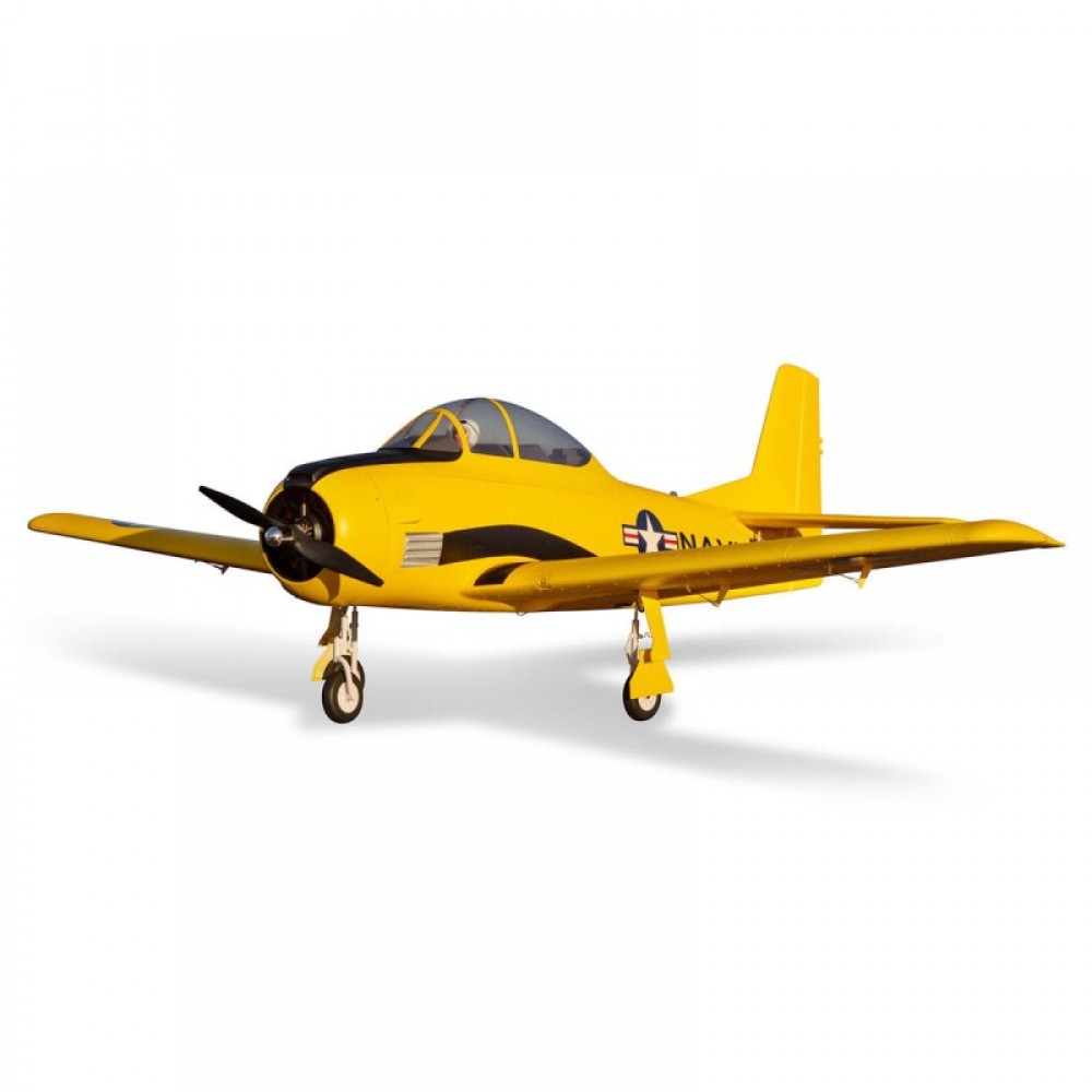 E-flite Carbon-Z T-28 Trojan 2.0m BNF Basic Electric Airplane (1980mm) w/AS3X & SAFE