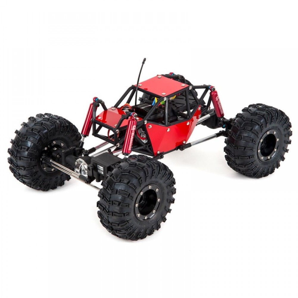 Gmade R1 1/10 RTR Rock Crawler Buggy w/2.4GHz Radio (Red)