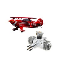 Hangar 9 Pitts S-2B 50-60cc with DLE 60cc Twin Engine