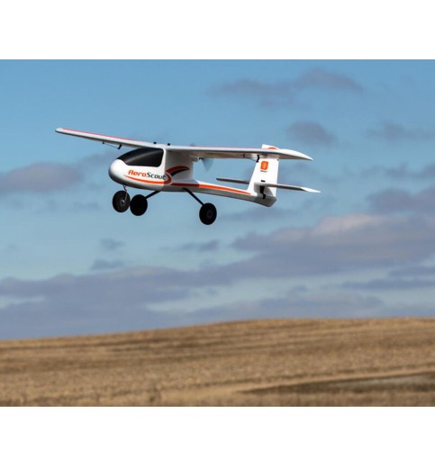 HobbyZone AeroScout S 2 1.1m RTF Trainer Electric Airplane (1095mm) w/SAFE & DXS Transmitter
