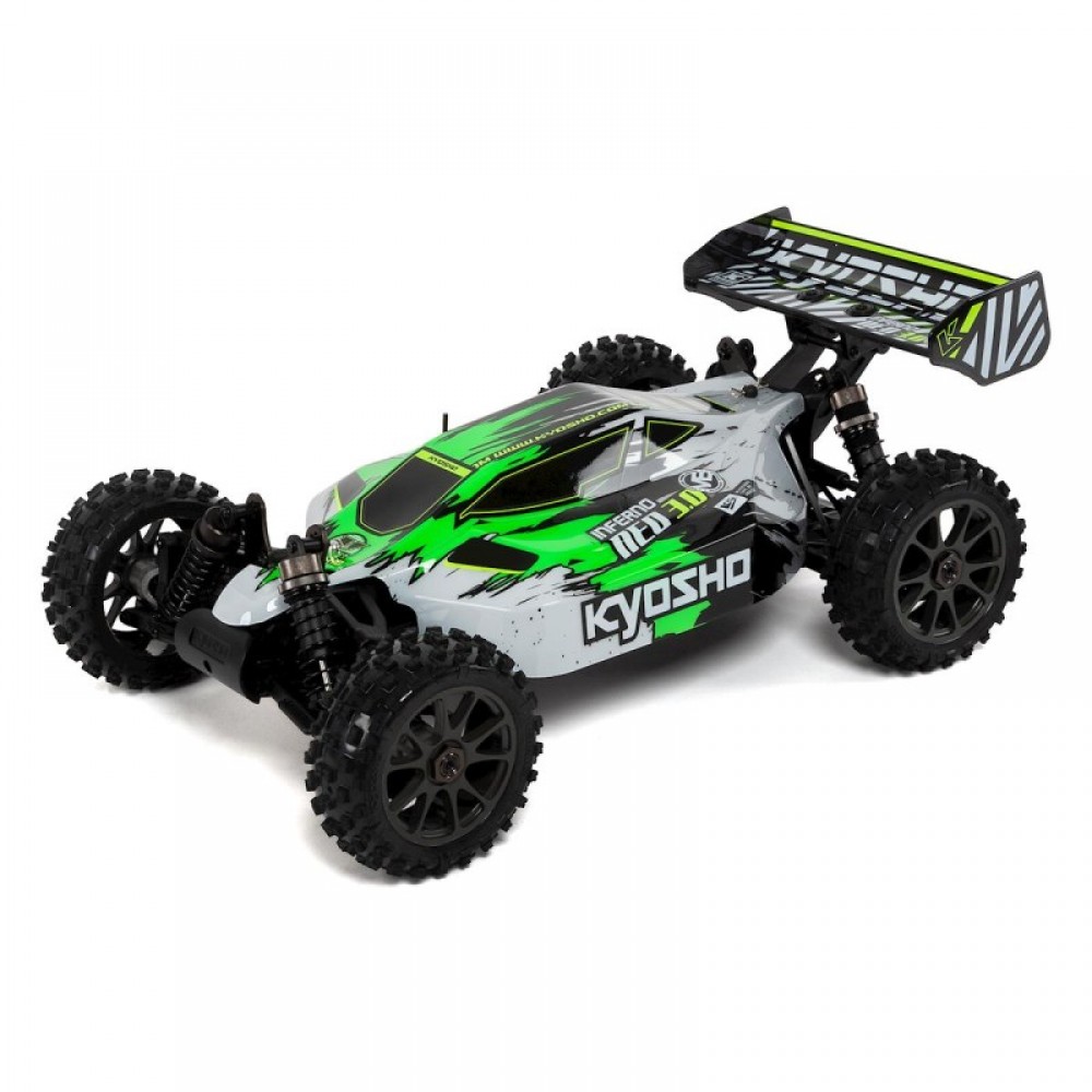 Kyosho Inferno NEO 3.0 VE Type-1 ReadySet 1/8 Scale Electric Brushless Buggy (Green)
