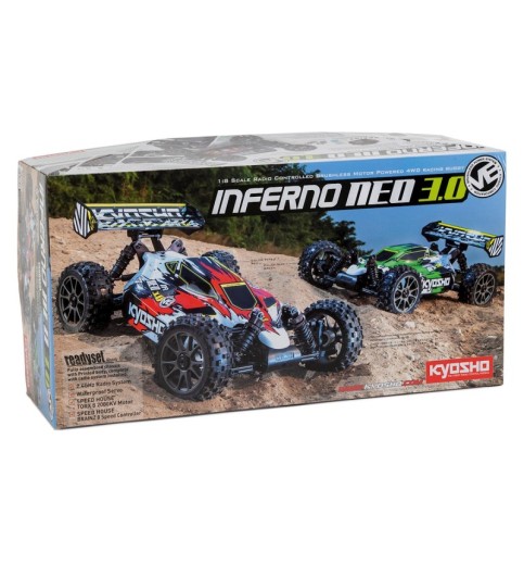 Kyosho Inferno NEO 3.0 VE Type-2 ReadySet 1/8 Scale Electric Brushless Buggy (Red) Kyosho Inferno NEO 3.0 VE Type-2 ReadySet 1/8 Scale Electric Brushless Buggy (Red)