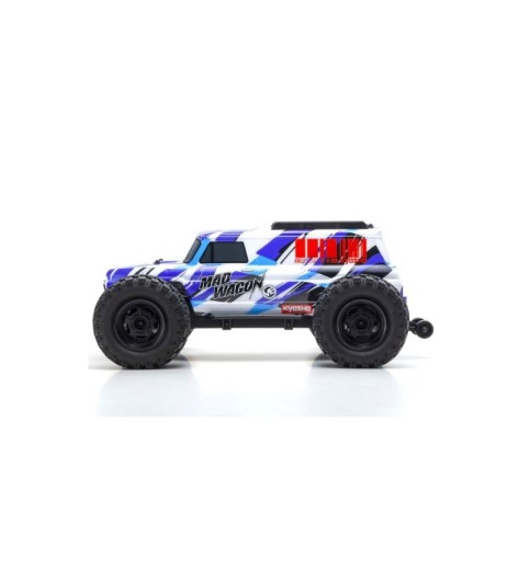 Kyosho Mad Wagon VE 1/10 Scale ReadySet Electric 4WD Brushless Truck (Blue) Kyosho Mad Wagon VE 1/10 Scale ReadySet Electric 4WD Brushless Truck (Blue)