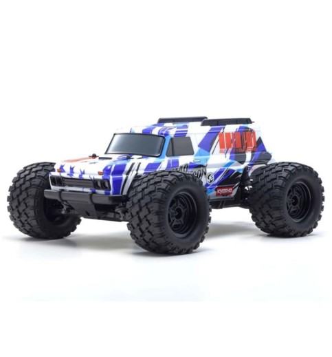 Kyosho Mad Wagon VE 1/10 Scale ReadySet Electric 4WD Brushless Truck (Blue) Kyosho Mad Wagon VE 1/10 Scale ReadySet Electric 4WD Brushless Truck (Blue)