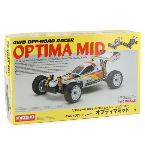 Kyosho Optima Mid 1/10 Scale 4WD Off-Road Electric Buggy Kit Kyosho Optima Mid 1/10 Scale 4WD Off-Road Electric Buggy Kit