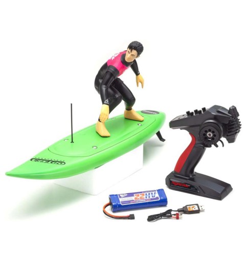 Kyosho RC Surfer 4 Electric Surfboard (Catch Surf) w/KT-231P+ 2.4GHz Transmitter, Battery & Charger