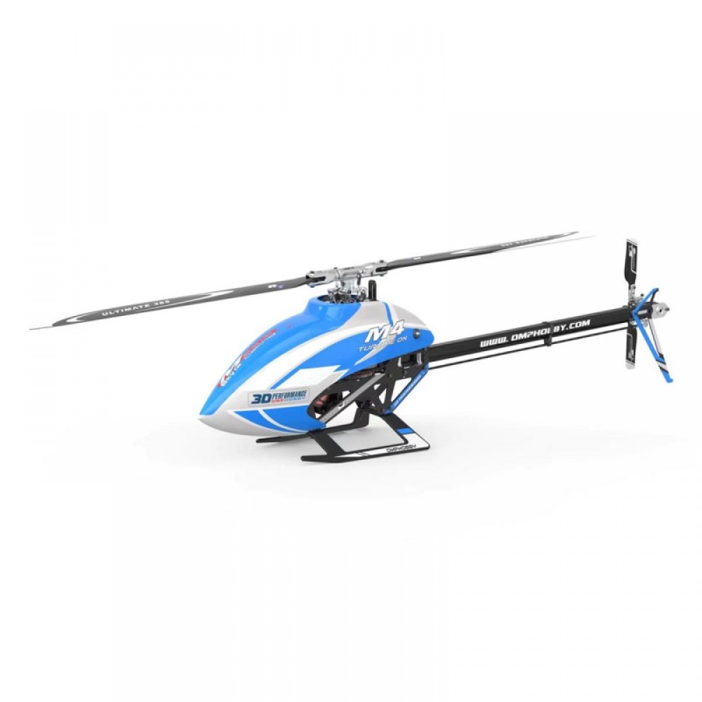 OMPHobby M4 Electric 380 PNP Helicopter Combo Kit (Unassembled Kit, with Plug-N-Play Electronics)