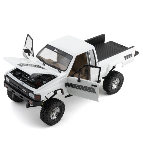 RC4WD Trail Finder 2 "LWB" 1/10 RTR 4WD Scale Trail Truck w/1987 Toyota XtraCab Body & 2.4GHz Radio (White)