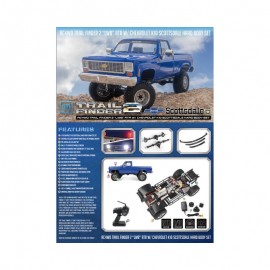 RC4WD Trail Finder 2 "LWB" RTR Scale Truck w/Chevrolet K10 Scottsdale Hard Body