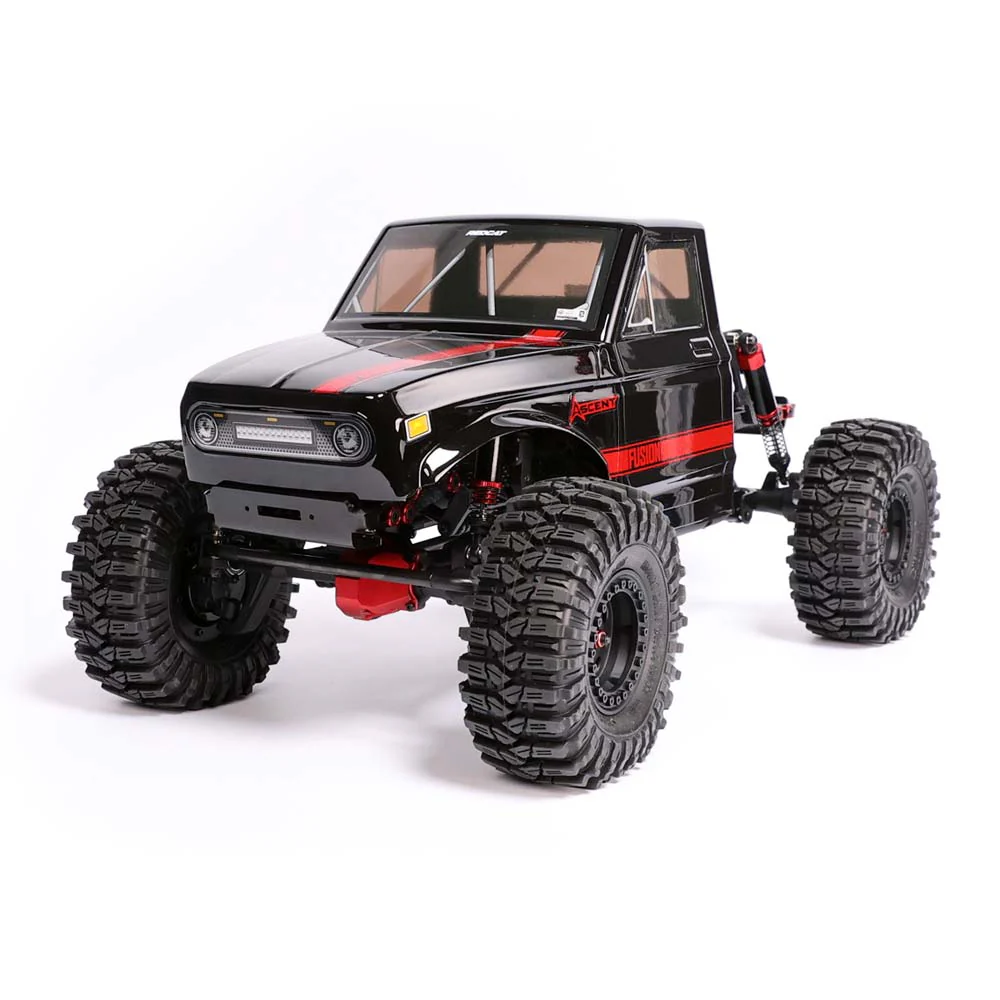 Redcat Ascent Fusion LCG 1/10 4WD RTR Brushless Scale Rock Crawler (Black) w/2.4GHz Radio