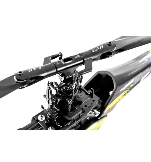 SAB Goblin Kraken 700 S Electric Helicopter Kit (Yellow/Black) w/Main & Tail Blades