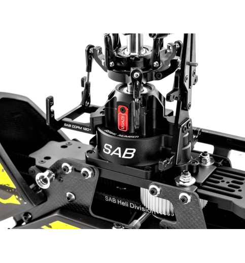 SAB Goblin Kraken 700 S Electric Helicopter Kit (Yellow/Black) w/Main & Tail Blades