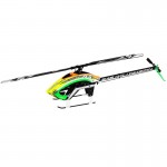 SAB Goblin Raw 580 Electric Helicopter Kit (Orange/Green/Yellow) w/Main & Tail Blades