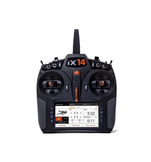 Spektrum RC iX14 2.4GHz DSMX 14-Channel Radio System (Transmitter Only)