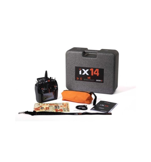 Spektrum RC iX14 2.4GHz DSMX 14-Channel Radio System (Transmitter Only)