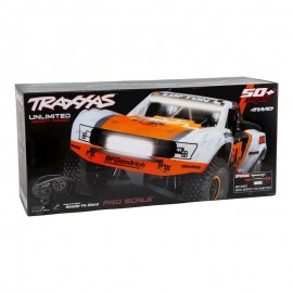 Traxxas Unlimited Desert Racer UDR 6S RTR 4WD Race Truck (Fox) w/LED Lights & TQi 2.4GHz Radio